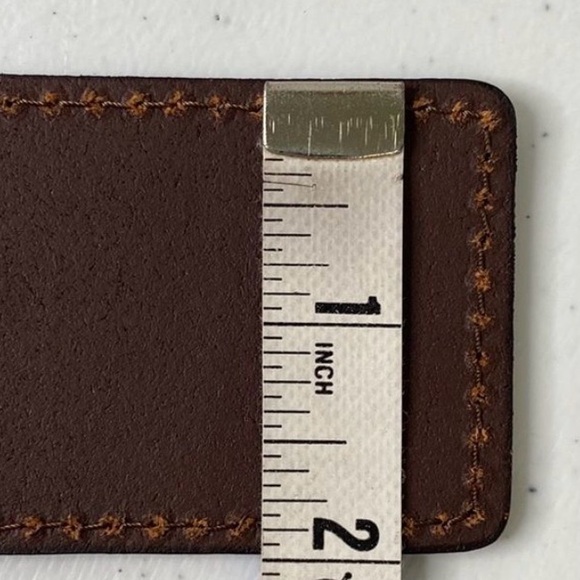 🌸 FINAL SALE PRICE 🌸 Banana Republic Elastic Belt w Genuine Leather Buckle Knot - Picture 8 of 10